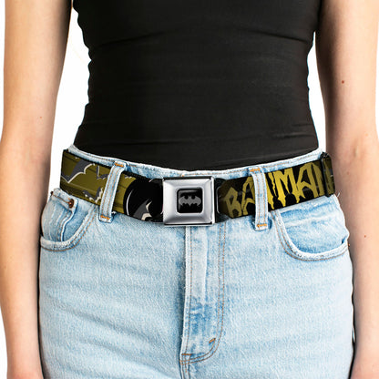 Batman Flying Bats Seatbelt Belt
