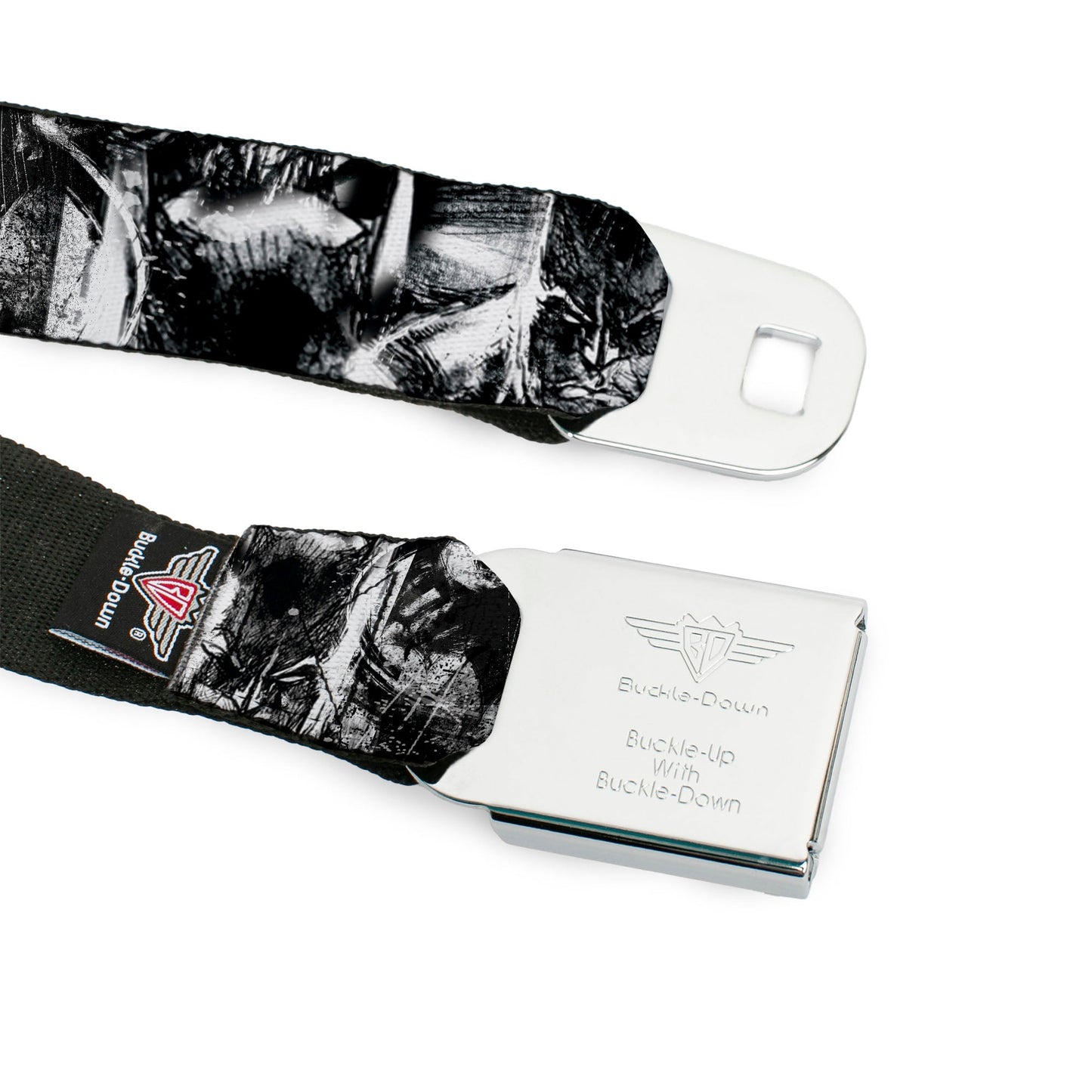 Batman Bat Shield Sketch Seatbelt Belt