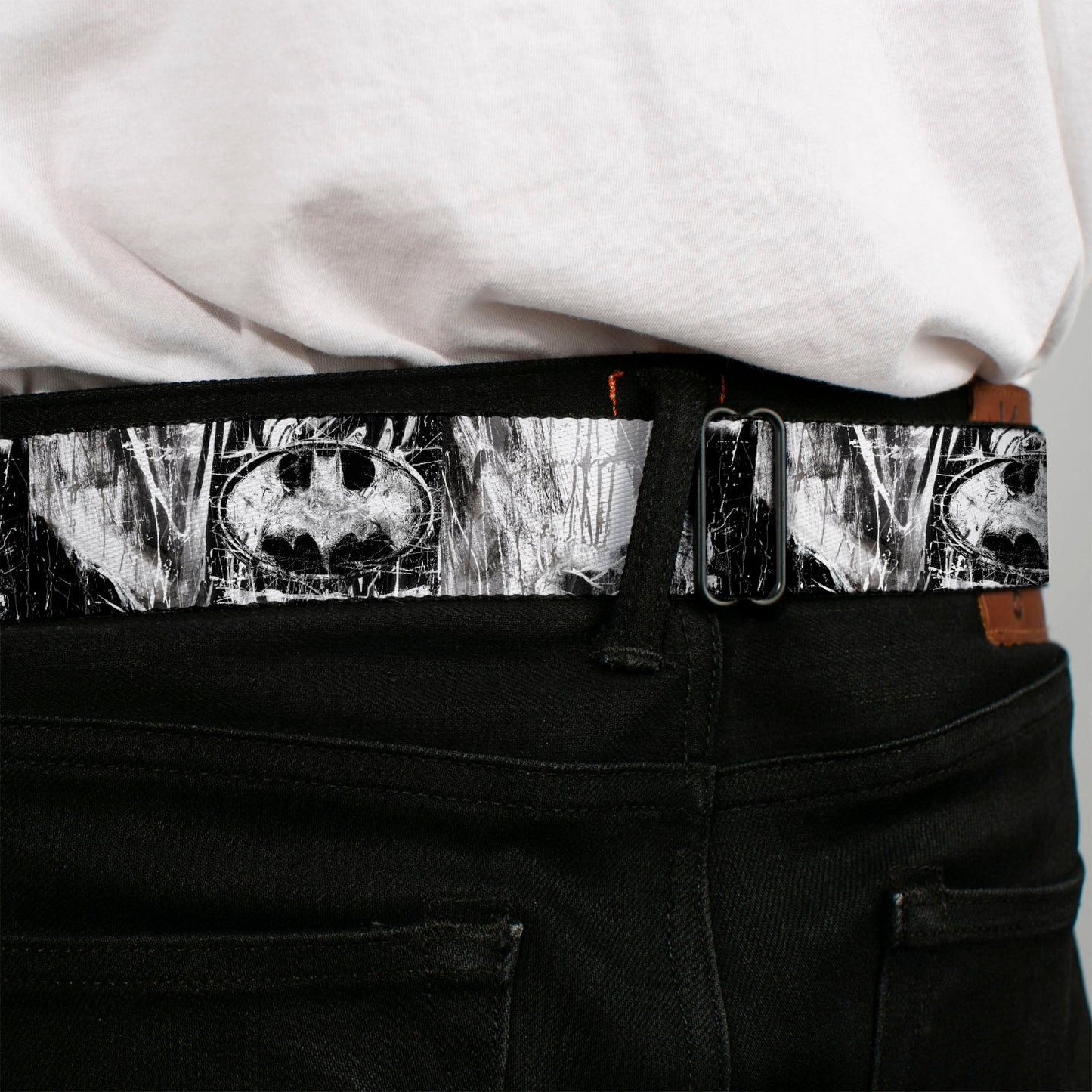 Batman Batman Face Seatbelt Belt