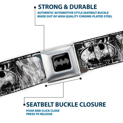 Batman Batman Face Seatbelt Belt