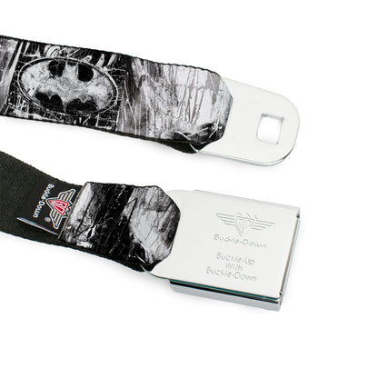 Batman Batman Face Seatbelt Belt