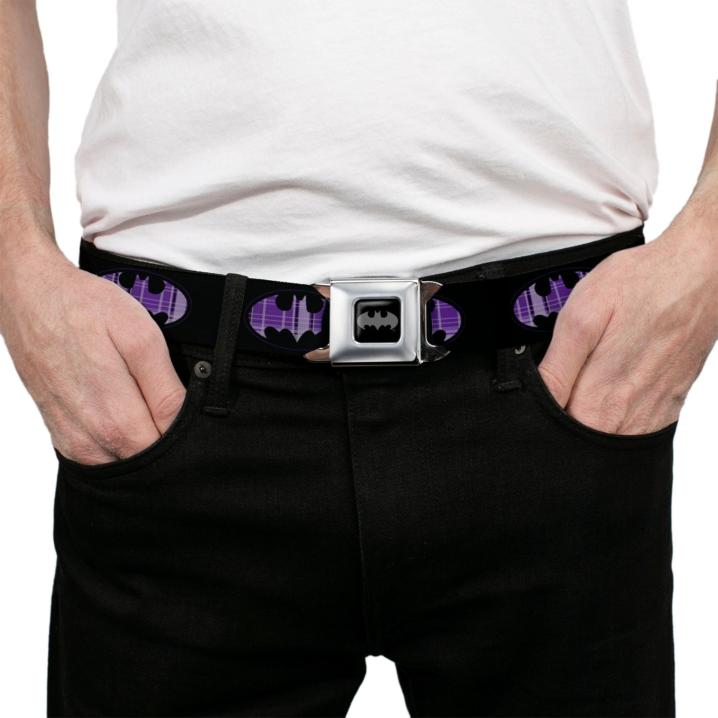 Batman Batman Signal Seatbelt Belt