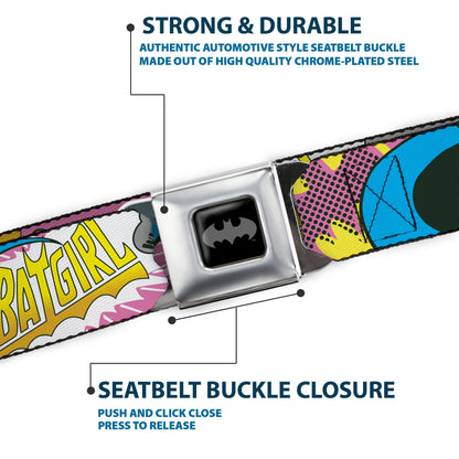 Batman Batgirl Seatbelt Belt