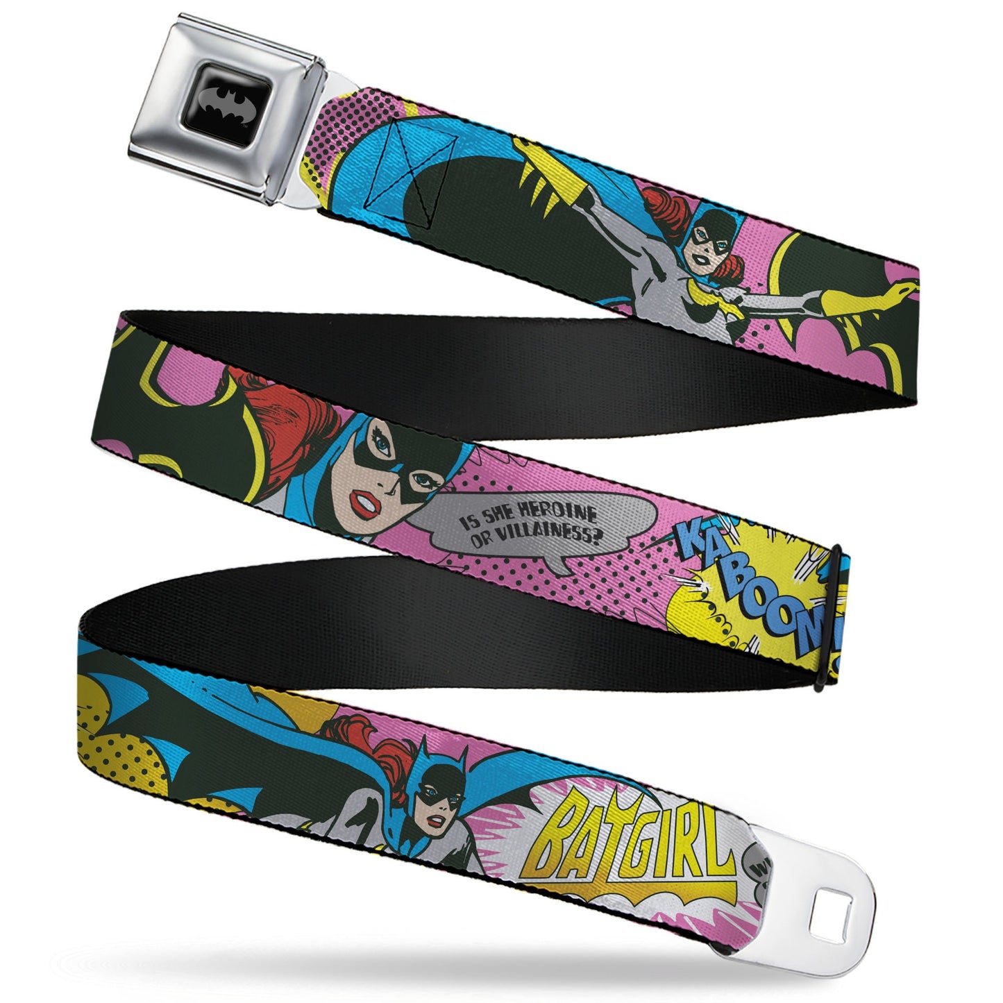 Batman Batgirl Seatbelt Belt