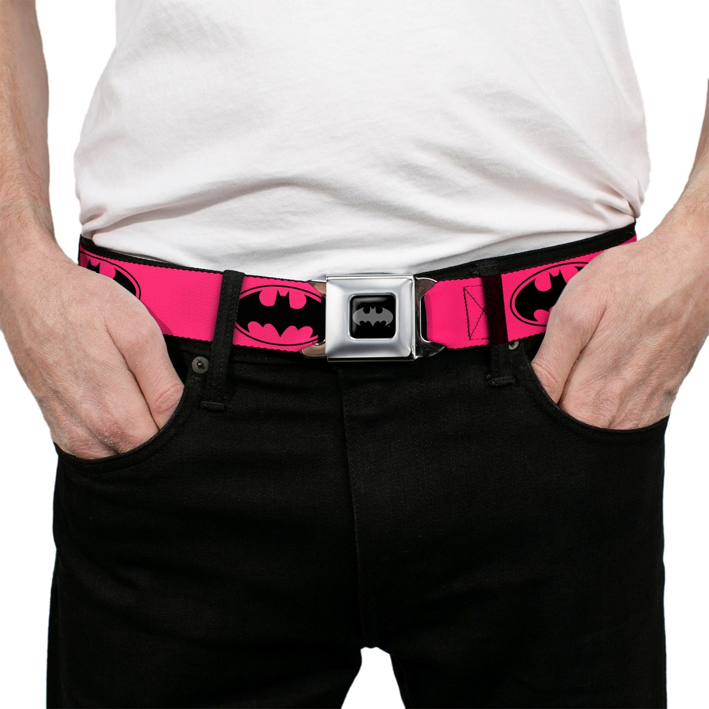 Batman Bat Signal Seatbelt Belt