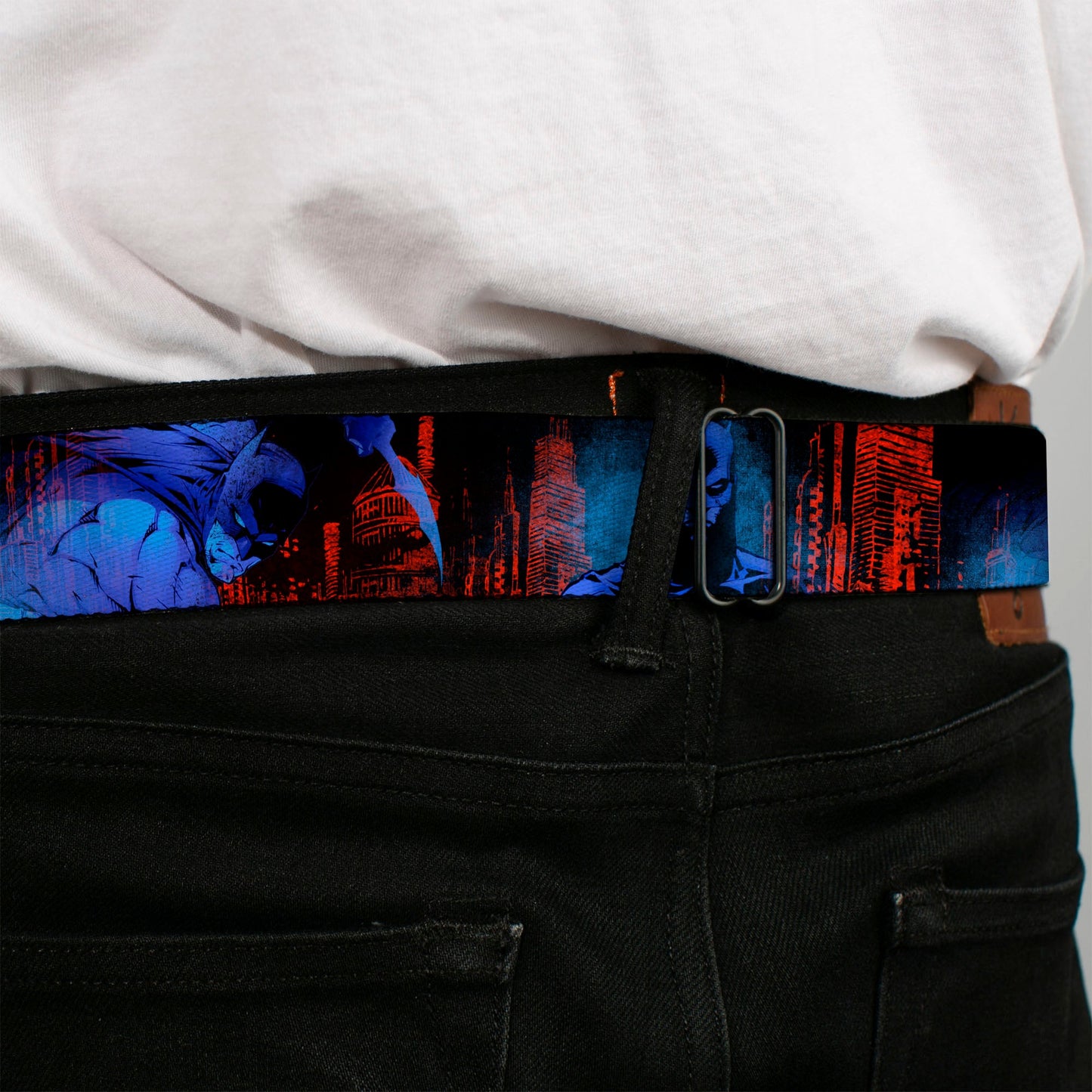 Batman Buildings Seatbelt Belt