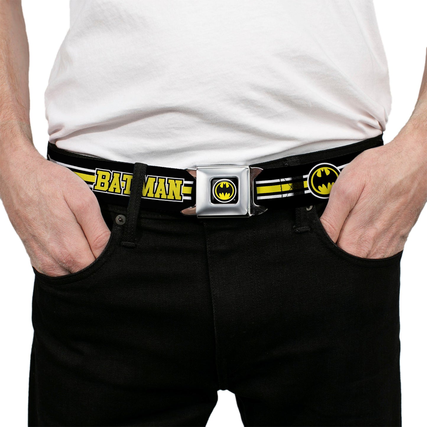 Batman Bat Signal Seatbelt Belt