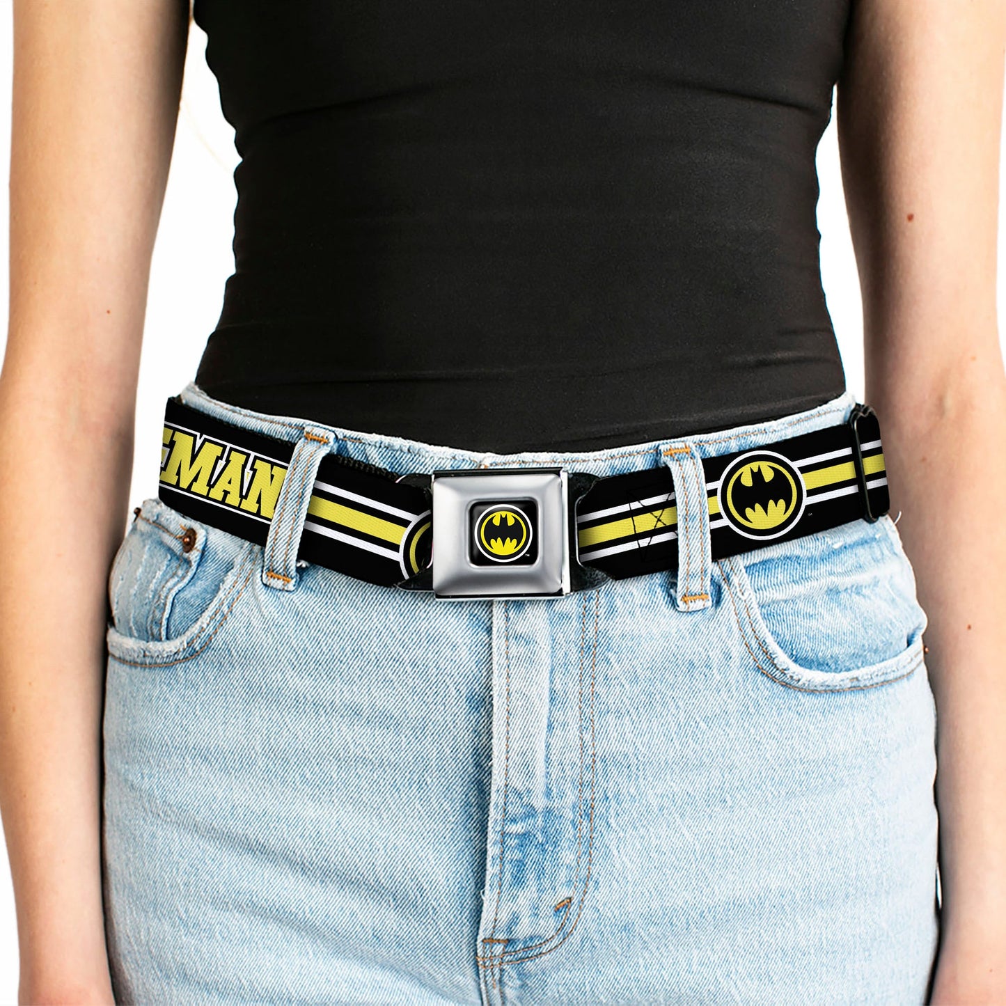 Batman Bat Signal Seatbelt Belt