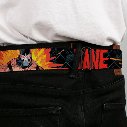 Bane Face Explosion Explosion Bat Signal Seatbelt Belt