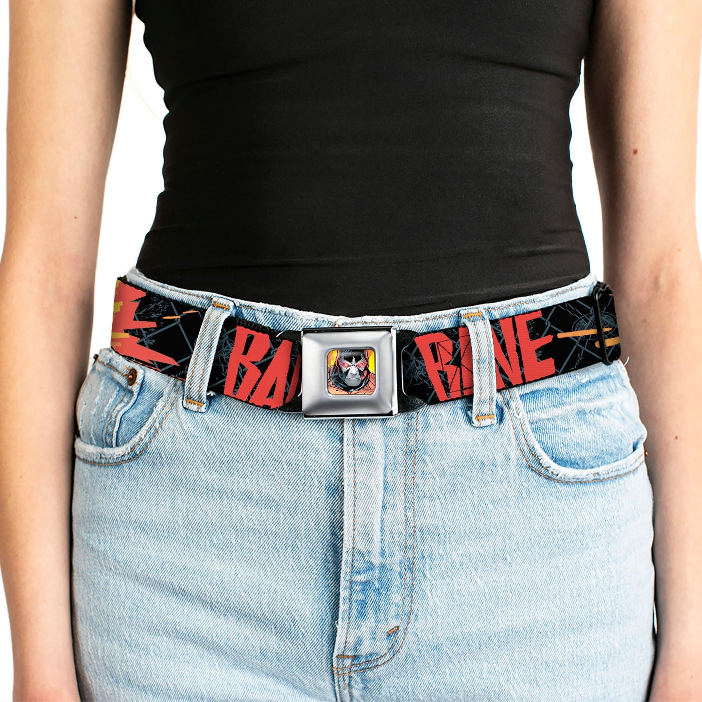 Bane Face Explosion Explosion Bat Signal Seatbelt Belt