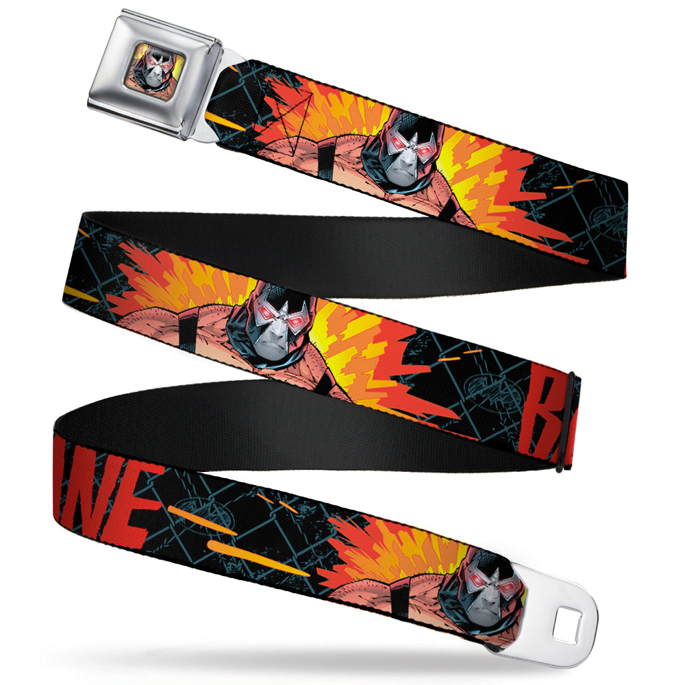 Bane Face Explosion Explosion Bat Signal Seatbelt Belt