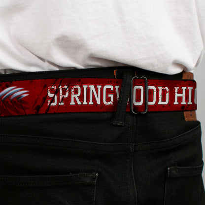 Nightmare On Elm Street Freddy's Blade Hand Blood Splatter Seatbelt Belt