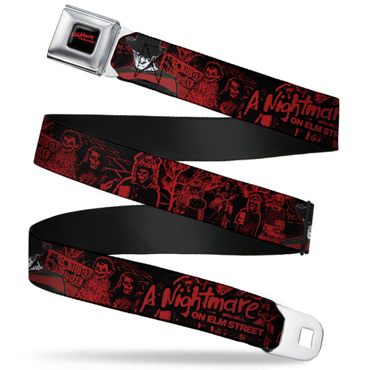 Nightmare On Elm Street Freddy Pose Seatbelt Belt