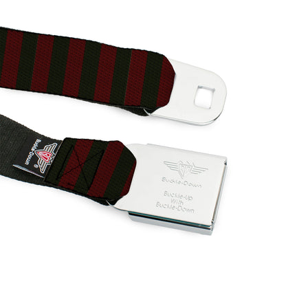 Nightmare on Elm Street Freddy Krueger Sweater Stripes Seatbelt Belt