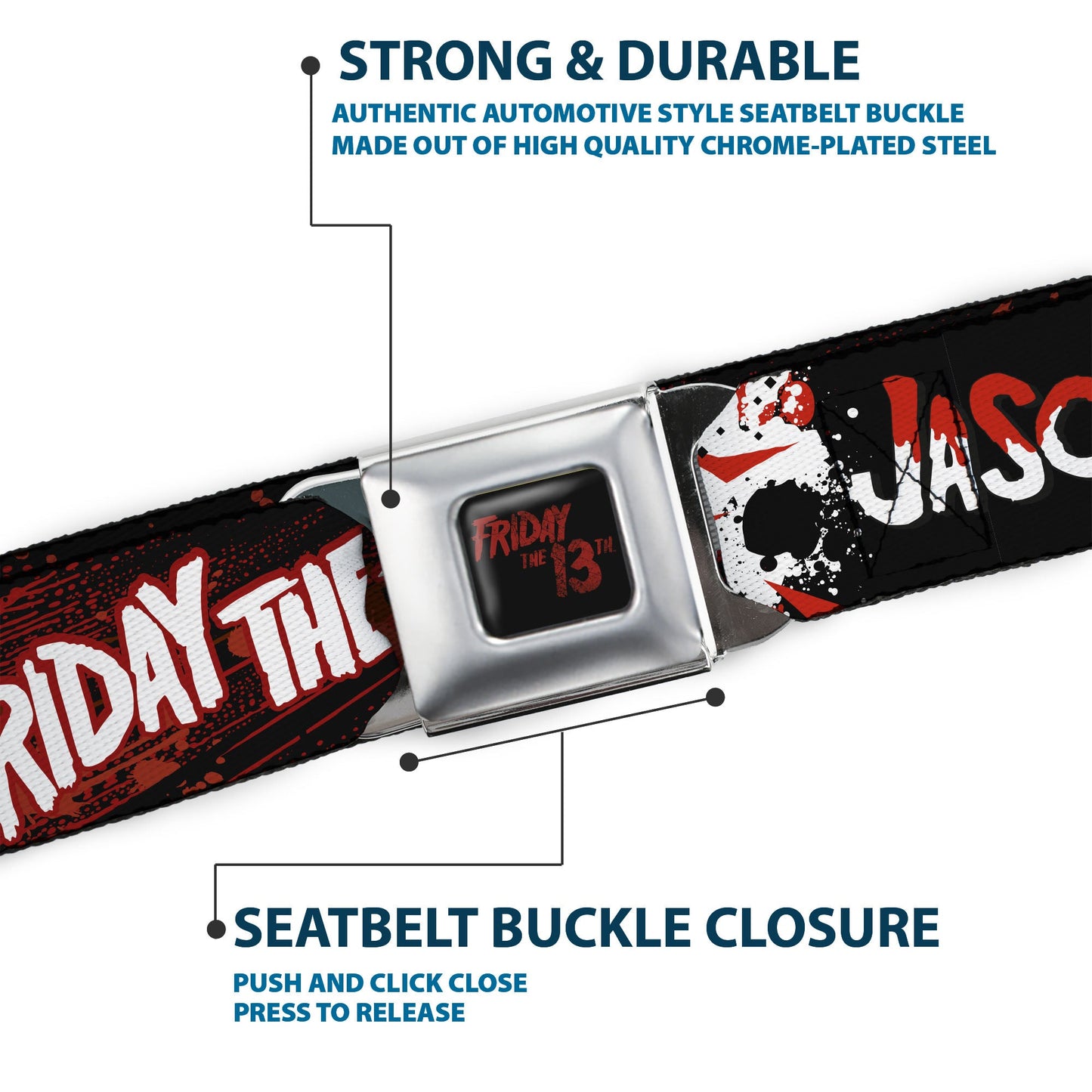 Friday The 13th Jason Voorhees Belt
