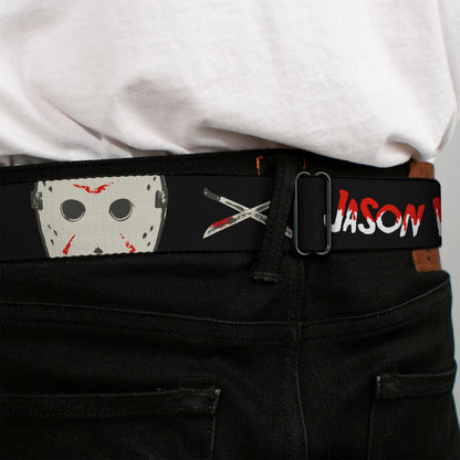 Friday The 13th Jason Voorhees Mask Seatbelt Belt