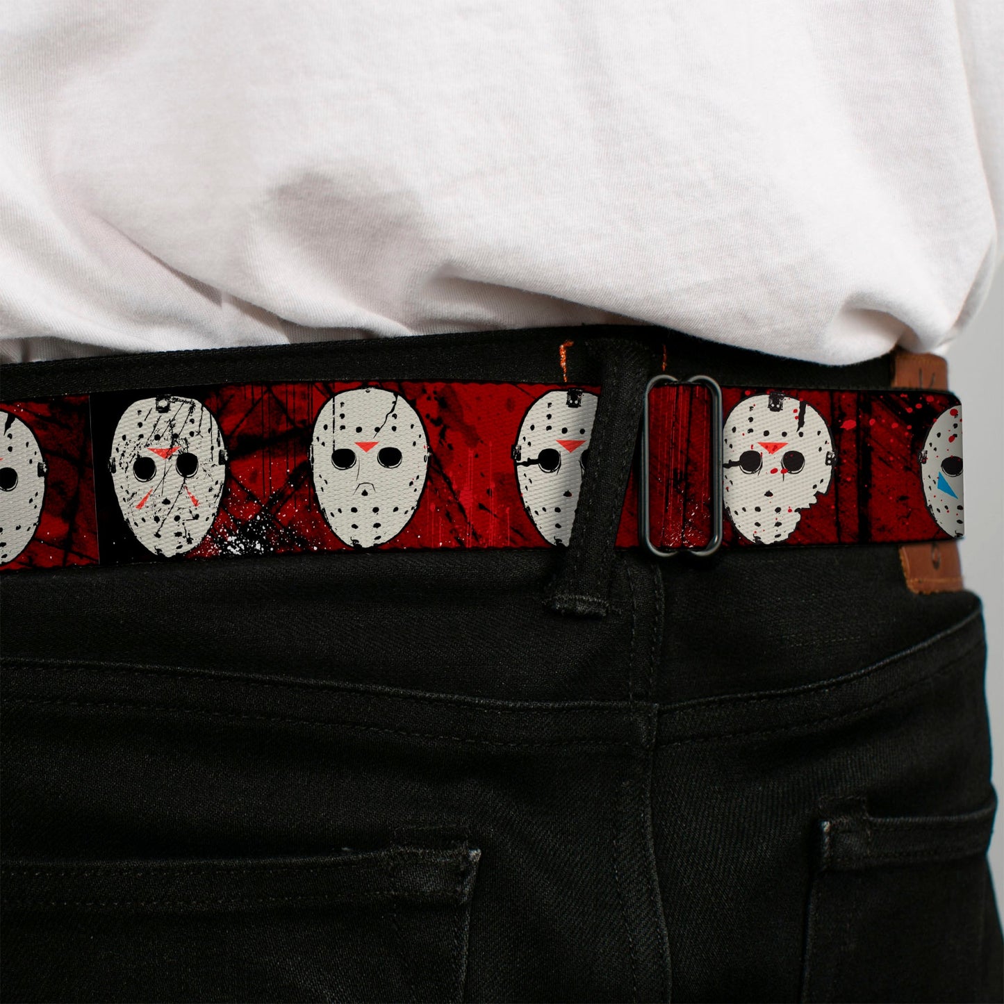 Friday the 13th Jason Voorhees Hockey Mask Belt