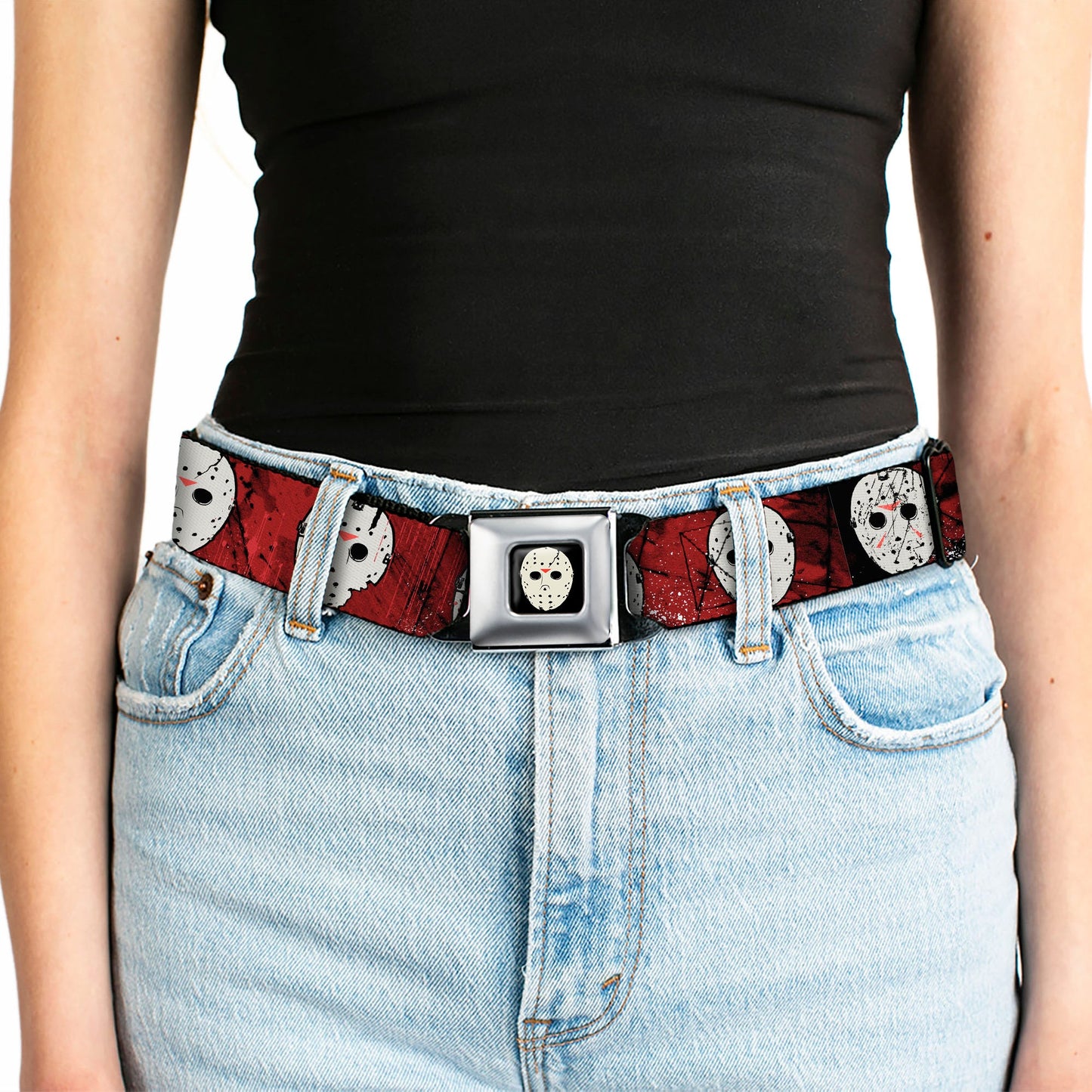 Friday the 13th Jason Voorhees Hockey Mask Belt