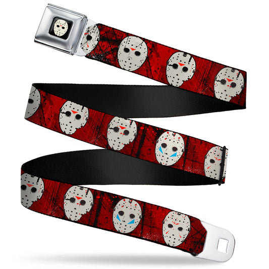 Friday the 13th Jason Voorhees Hockey Mask Belt