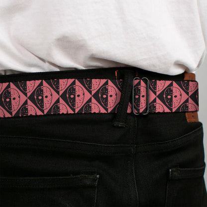 Friday The 13th Jason Voorhees Diamond Split Seatbelt Belt