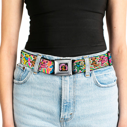 Grateful Dead Dancing Bear Seatbelt Belt