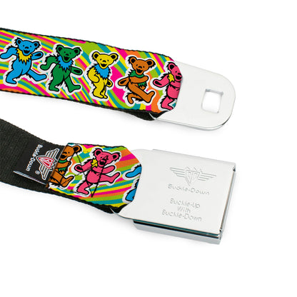 Grateful Dead Dancing Bear Seatbelt Belt