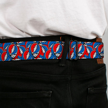 Grateful Dead Steal Your Face Logo Seatbelt Belt