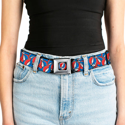 Grateful Dead Steal Your Face Logo Seatbelt Belt