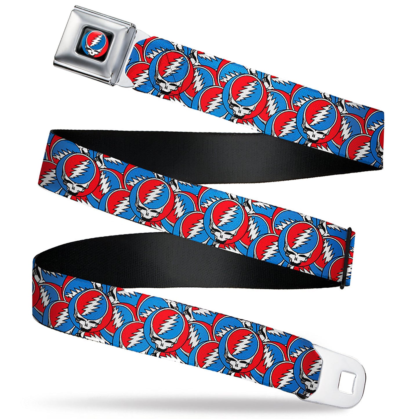 Grateful Dead Steal Your Face Logo Seatbelt Belt