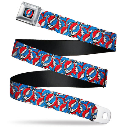 Grateful Dead Steal Your Face Logo Seatbelt Belt