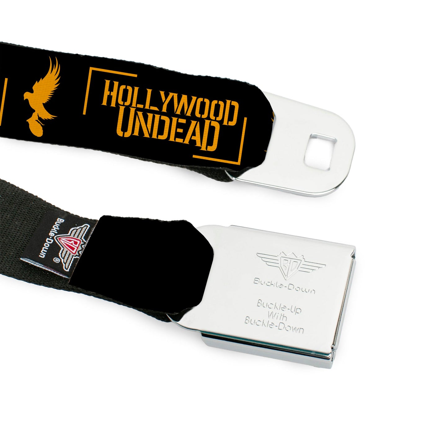 Hollywood Undead Text Logo Seatbelt Belt