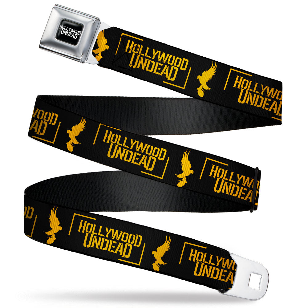 Hollywood Undead Text Logo Seatbelt Belt