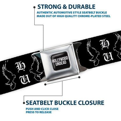Hollywood Undead HU Shatter Dove & Grenade Seatbelt Belt