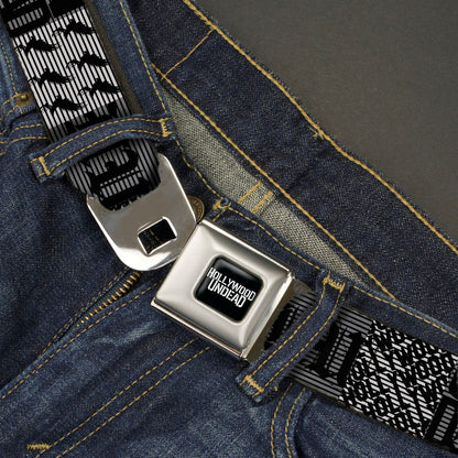 Hollywood Undead Text Logo Seatbelt Belt