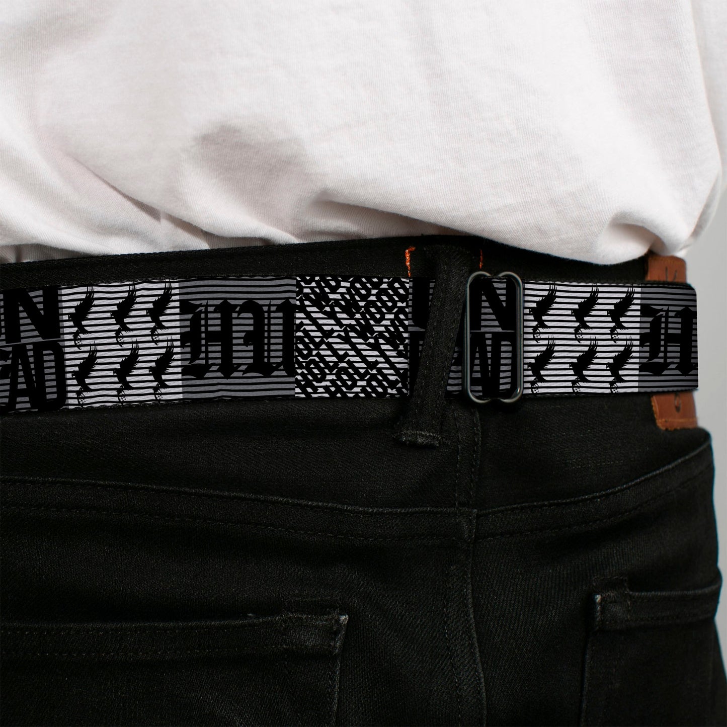 Hollywood Undead Text Logo Seatbelt Belt