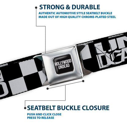 Hollywood Undead Checker Seatbelt Belt
