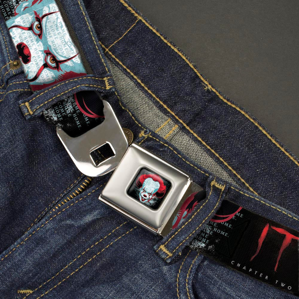 It Chapter Two Pennywise Face Full Seatbelt Belt