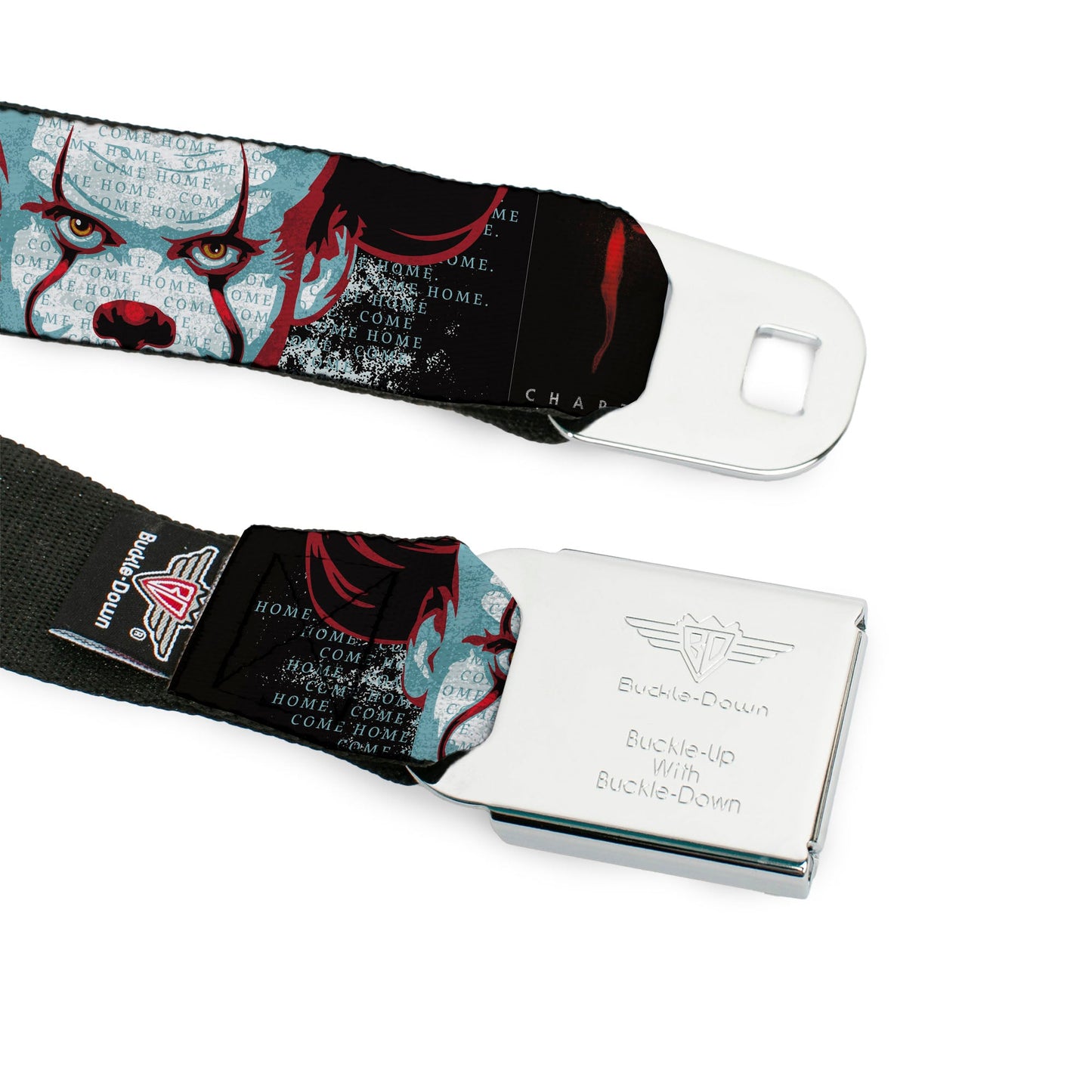 It Chapter Two Pennywise Face Full Seatbelt Belt