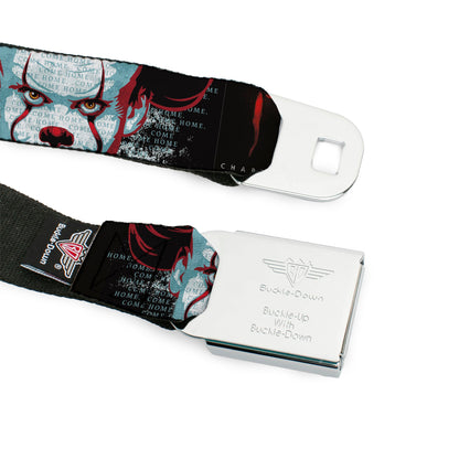 It Chapter Two Pennywise Face Full Seatbelt Belt