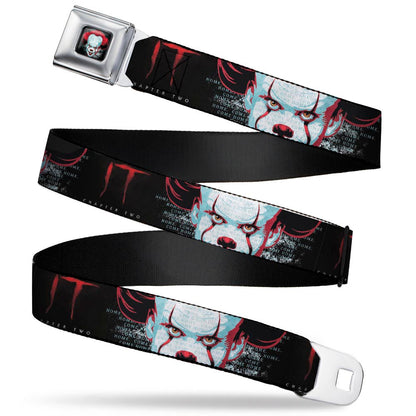 It Chapter Two Pennywise Face Full Seatbelt Belt