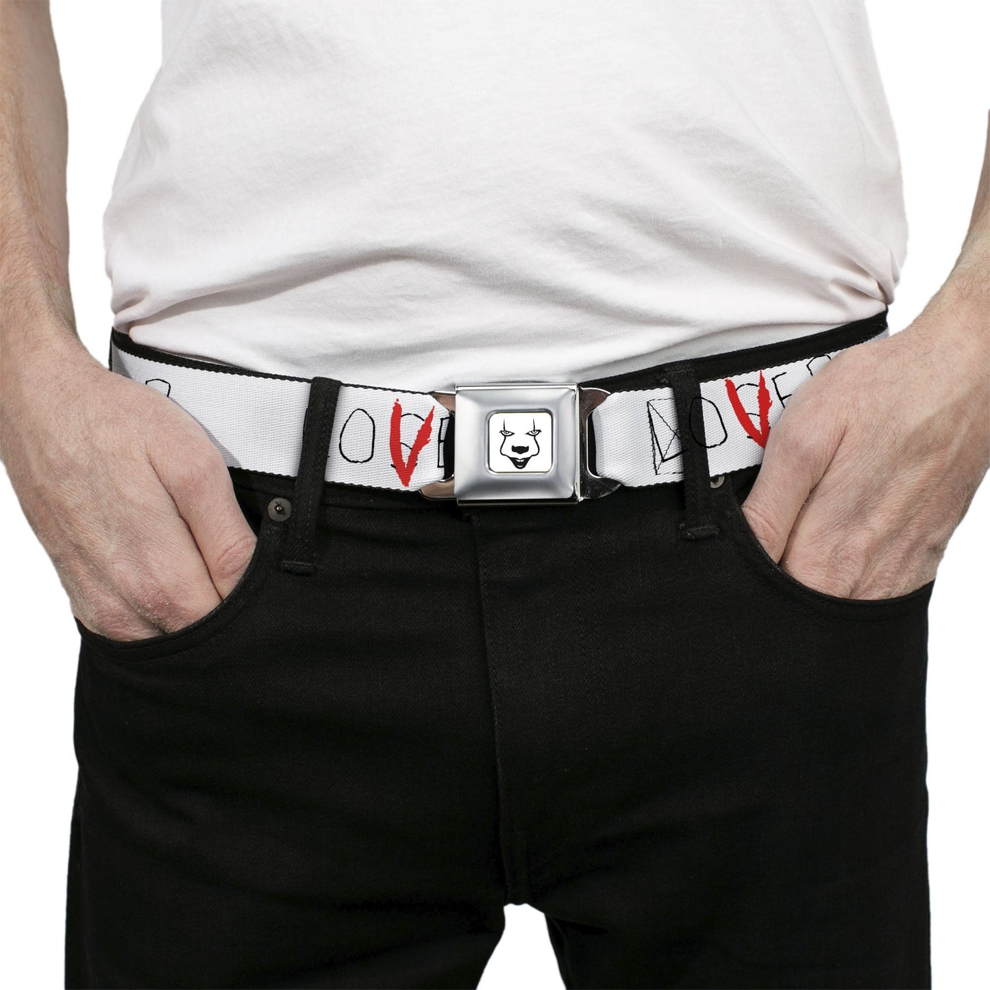 IT Chapter Two Loser Lover Seatbelt Belt