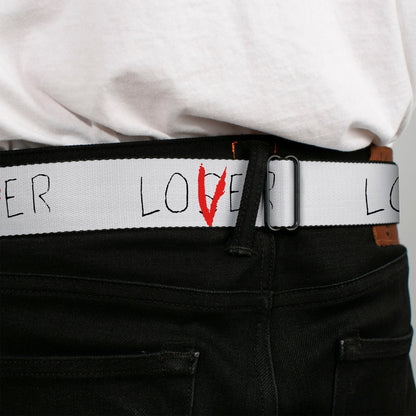 IT Chapter Two Loser Lover Seatbelt Belt