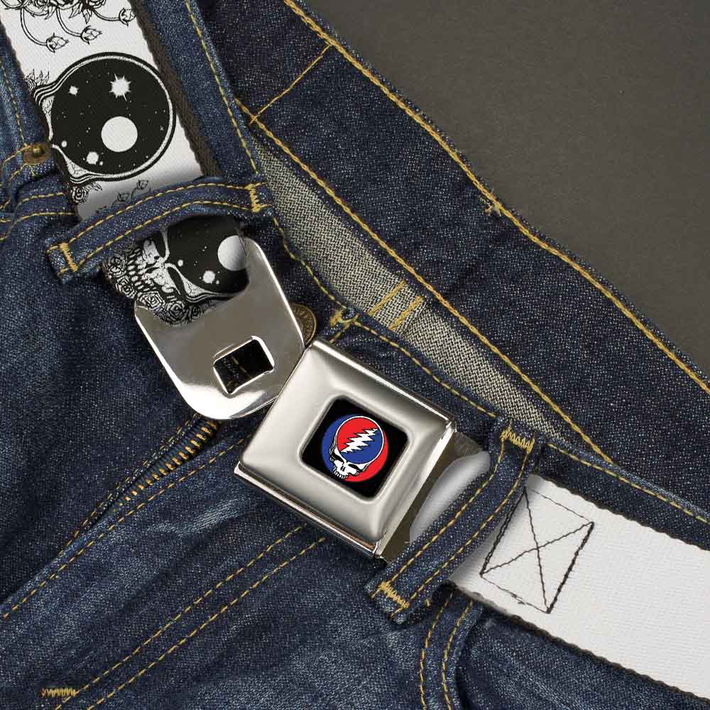 Grateful Dead Dancing Bears Steal Your Face Seatbelt Belt