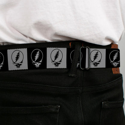 Grateful Dead Steal Your Face Blocks Seatbelt Belt