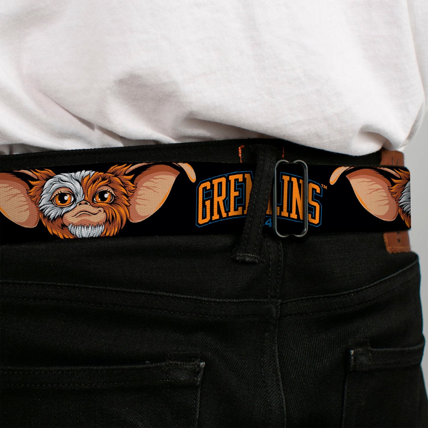 Gremlins 1984 Title Logo Seatbelt Belt