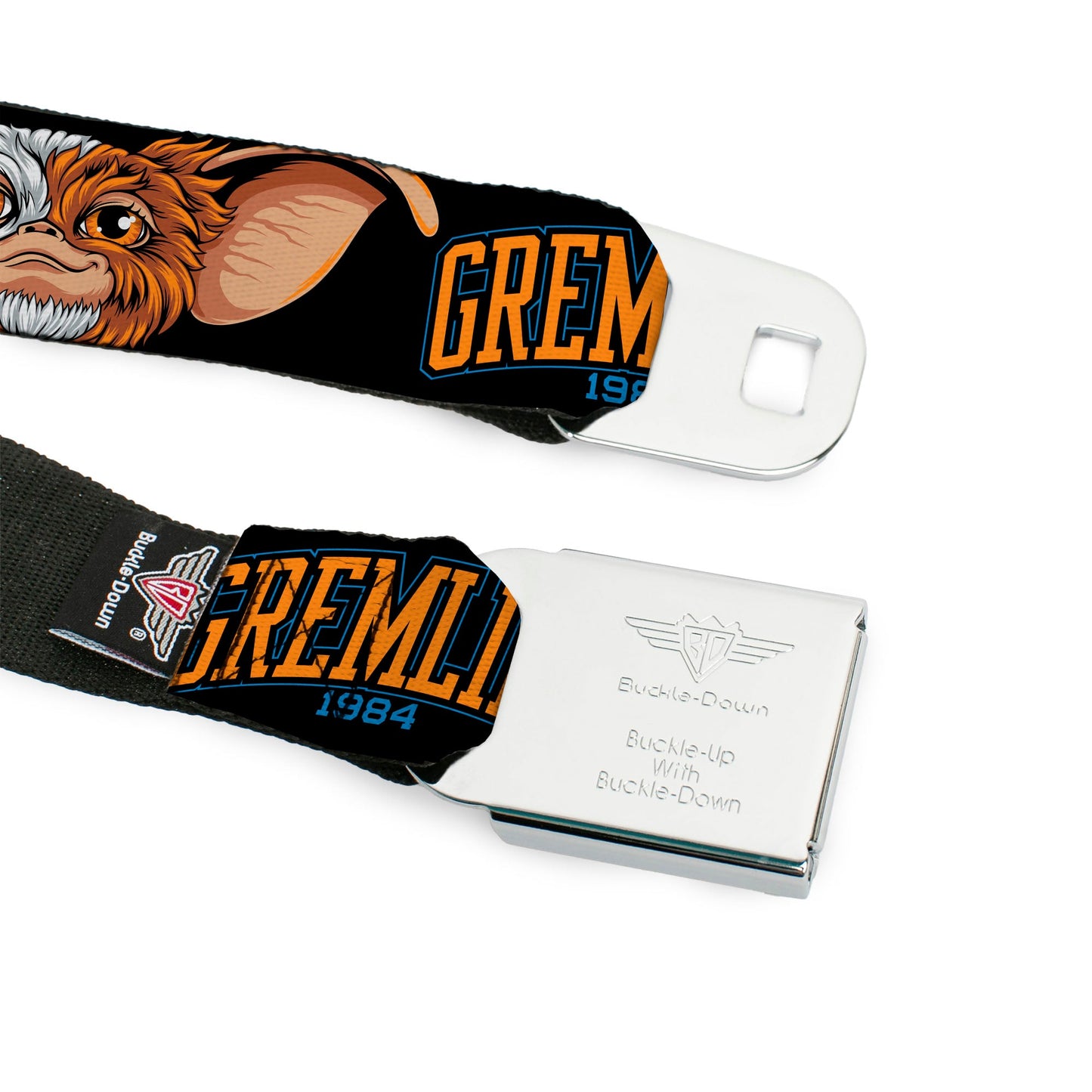 Gremlins 1984 Title Logo Seatbelt Belt
