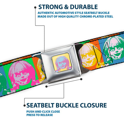 Annabelle Doll Face Pop Art Seatbelt Belt
