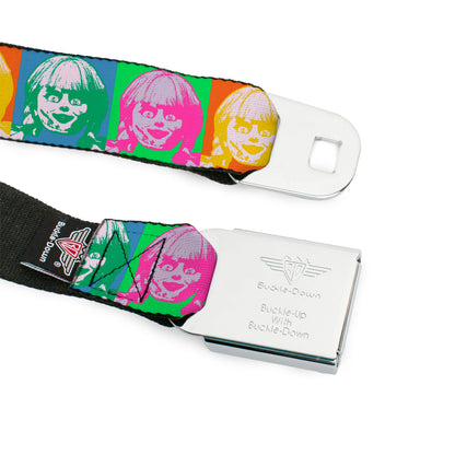 Annabelle Doll Face Pop Art Seatbelt Belt
