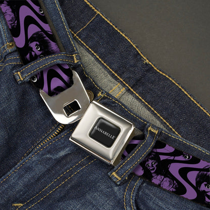 Annabelle Face and Eyeballs Seatbelt Belt