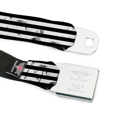 Beetlejuice Suit Striping Seatbelt Belt